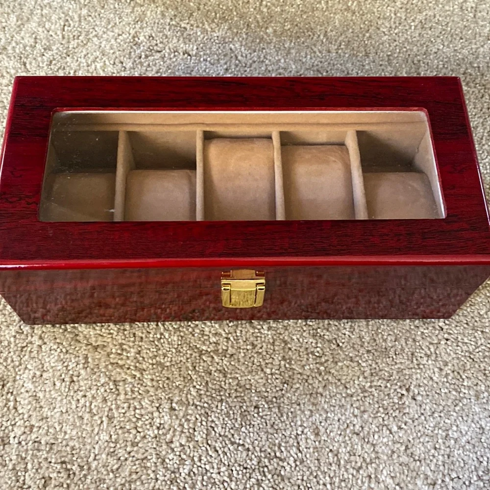 Mens Watch Jewelry Box